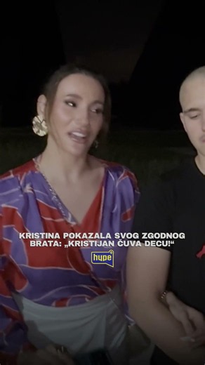 Kristina Spalević prvi put pokazala brata! #hypetv #kristinaspalevic
