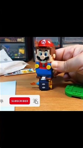 #lego Super Mario building a set