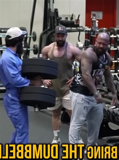 Dumbbell Prank at the Gym: Fun Weights Challenge!