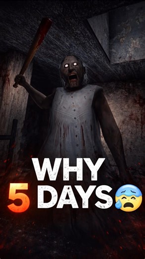 Granny 5 Days Secret Story 😱| #granny #horrorgame #story #grannygame