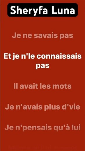 #lyrics #musique #news #mots #songs