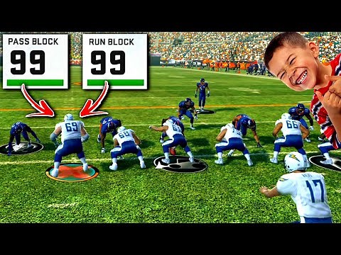 Playing as an Offensive Lineman is actually FUN