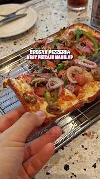 Crosta Pizzeria | Best pizza in Manila? Detroit-style pizza, neapolitan, sicilian, more