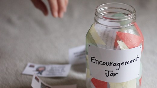 Encouragement Jar | Crafts for Kids