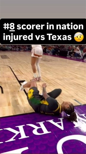 💔 Nation's #8 scorer Taliah Scott INJURED | #2 Texas Longhorns vs Baylor women's college basketball