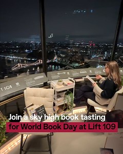 33K views · 658 reactions | This sky-high reading nook is a cosy place to find your new favourite book!  If you can tear your eyes away from the view that is... 朗 | Secret London | Facebook