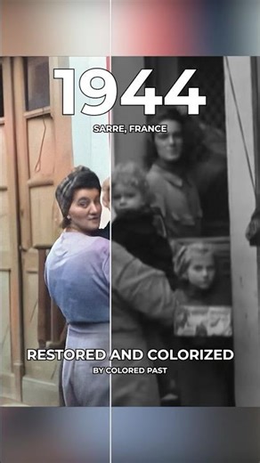 France in 1944 - Restored Footage