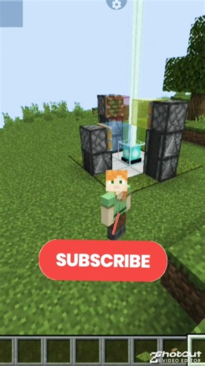 Minecraft Rainbow beacon #minecraft #shorts