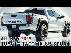 2025 Toyota Tacoma GR Sport: Aerodynamic Design for Off-Road Adventures