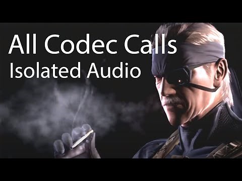 Metal Gear Solid 4 - All Codec Calls