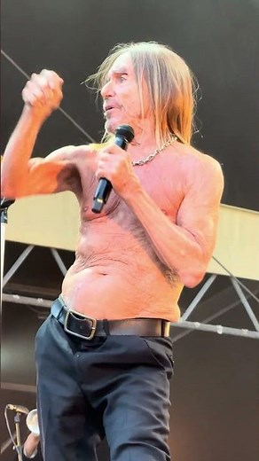 💪👕 Red Hot Chili Peppers’ Old Friend Iggy Pop - his voice breaks time and expectation