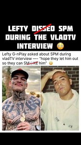 THOUGHTS ⁉️ #LeftyGunPlay asked about #SPM during VladTV interview — "hope they let him out so they can SM_KE him" 😳 #texasmusicscene #texasrap #screwston #fyp #reels | Soy Tan Tejano