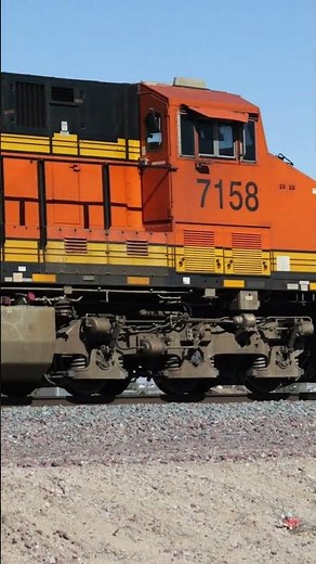BNSF 7158 EB Barstow, CA to Corwith, IL 2-21-2026 #automobile #railroad #railway