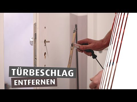 Tutorial | Dismantling door fittings/protective fittings