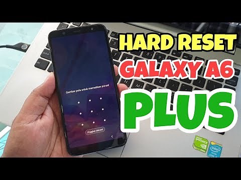 LUPA POLA GALAXY A6 PLUS TANPA KOMPUTER // HARD RESET WIPE DATA
