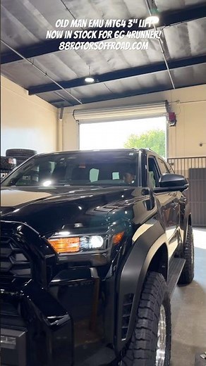 2025 Toyota 4Runner TRD Offroad OME MT64 3” Lift #88rotorsoffroad