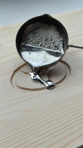 Melting Metal into Wooden Logos 🙌 | 5-Minute Crafts