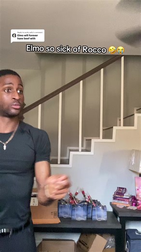 Replying to @porki_selly The power this rock has over Elmo needs the be studied 🤣🤣 @‘LEU’