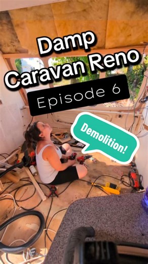 🚐 Damp Caravan Reno – Episode 6: The Big Rip Out! 🚧 Full demolition in the damp caravan renovation 😱 Cabinets gone, bed gone, kitchen gone… and of course we found more damp, a broken floor, and a few other nasty surprises along the way. 💥 Follow the chaos, the laughs, and the “oh no” moments as we strip it back ready for the rebuild! #CaravanRenovation #DIYRenovation #VanLifeUK #CaravanMakeover #DampCaravan #RenovationJourney #CaravanLife #DIYFails #SmallSpaceLiving #HomeOnWheels #BeforeAndA