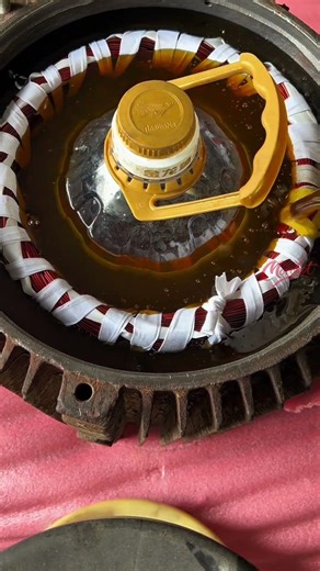 Master the Art of Applying Protective Varnish to Motor Windings #multiaxis