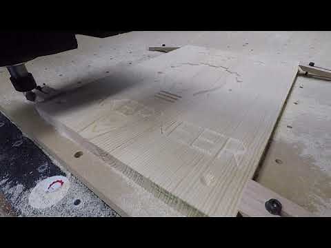 X Carve Pro - First Project - Makerneer Sign