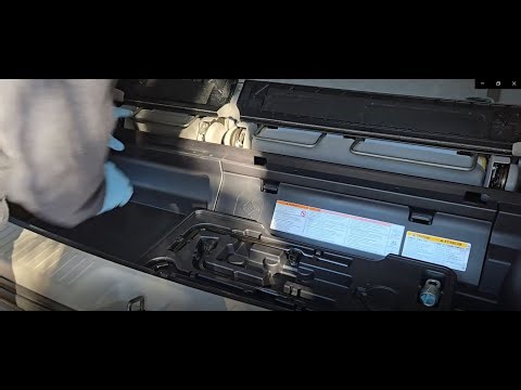 Toyota Highlander Removing/Reinstalling Trunk Tray Behind 3rd Row Seat 2014 2015 2016 2017 2018 2019