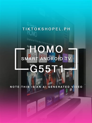 HOMO HM-G55T1 55-Inch Smart Android Google TV Features