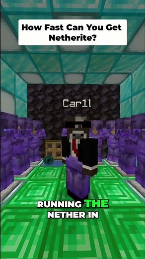 Fastest Netherite on Donut SMP...