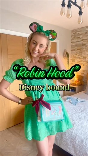 ✨💚Disney Bound Robin Hood💚✨ #disneyworld #shorts #disneybound #outfitideas #disney #bounding