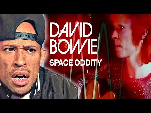 American Rapper FIRST TIME reaction to David Bowie – Space Oddity!