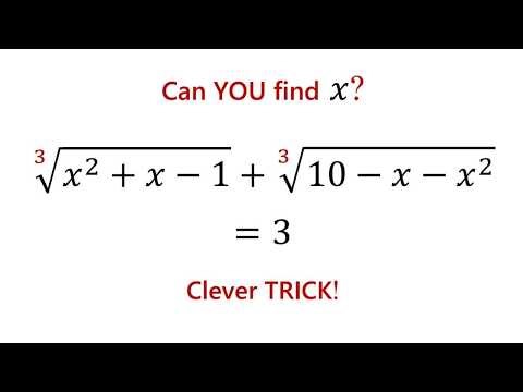 Can You Solve This Cube Root Equation? Most Students Can’t