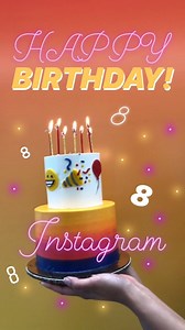 75K views · 128 reactions | Today is Instagram’s eighth birthday. We’re constantly amazed by the creativity of our inspiring, global community. Thanks for being awesome. ❤️ | Instagram | Facebook