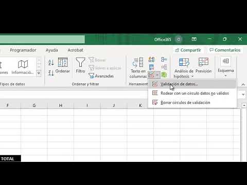 Como hacer un itemizado en Excel PARTE 1