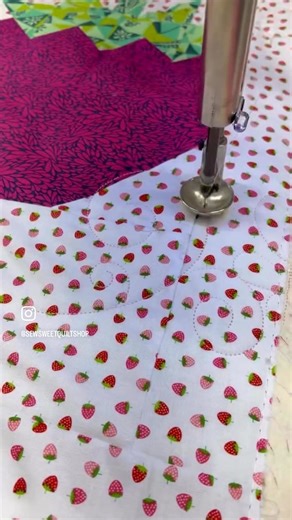 helping quilters finish those quilts ❤️ • we have the pattern available for purchase #longarm #quiltshop #missouriquiltshop #edgetoedgequilting | Sew Sweet Quilt Shop