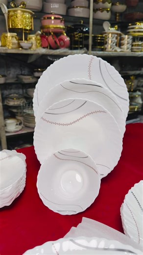 Latest 72-Piece Marble Dinner Set for Elegant Dining