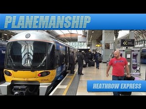 The Heathrow Express. Is FIRST CLASS worth it?