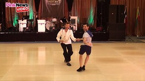 348K views · 2.1K shares | Watching these two men dance the Lindy Hop will make you want to take up dancing...immediately! ‍❤️‍‍❤️‍ | PinkNews | Facebook