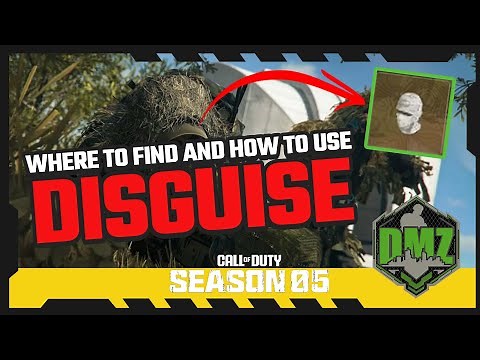 Where to find DISGUISE * Location & Use * 🥷 in DMZ Season 5
