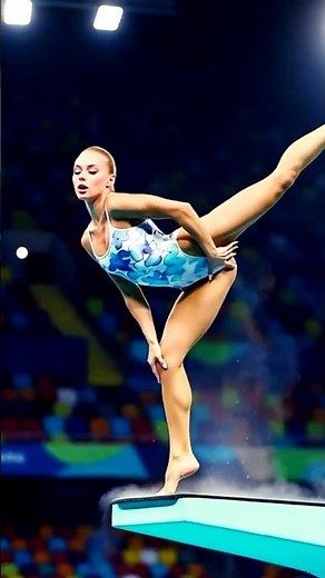 PERFECT SCORPION POSE on a Diving Board!