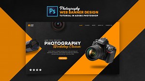 How to Design Photography Classes Web Banner - Grafix Mentor