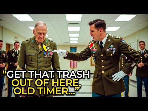 Officers Mocked the Old Veteran’s Faded Uniform — Until the General Saw His Name Tag and Saluted