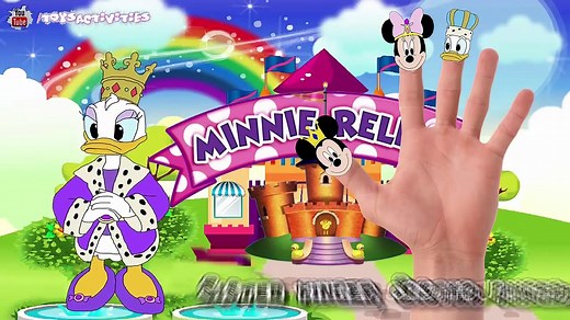 Mickey Mouse Clubhouse Minnie-rella Finger Family Song