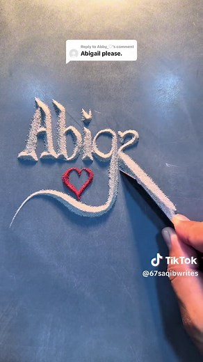 Name Art: Personalized Calligraphy for Abigail