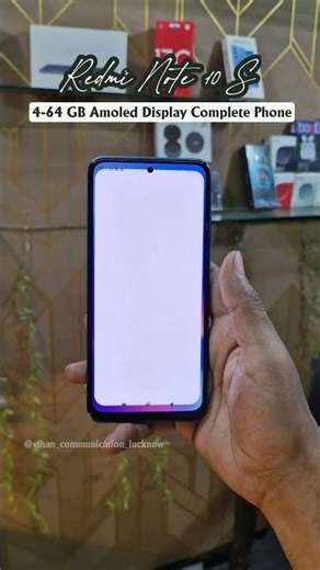 Redmi Note 10S 💥✨ 4GB RAM | 64GB Storage🌈 Super AMOLED Display📸 #redmiindia #redmismartbandpro