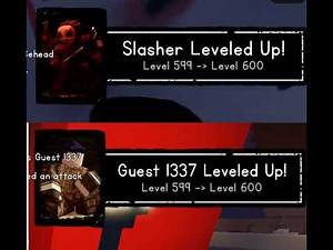 How a Level 𝟲𝟬𝟬 Slasher & Guest 1337 plays Forsaken