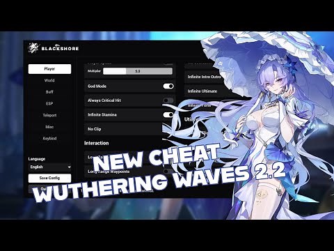 Wuthering Waves 2.2 Cheat | Full Installation Guide | Kill Aura, Auto Farm, Auto Explore, etc