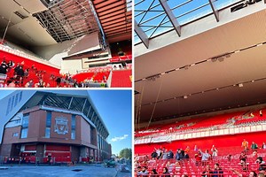 First look! 12 images and video inside Anfield Road Stand