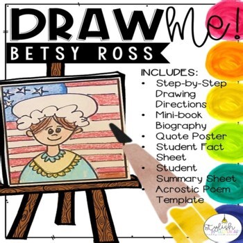 Draw Me! Betsy Ross Directed Drawing | Women's History | CKLA