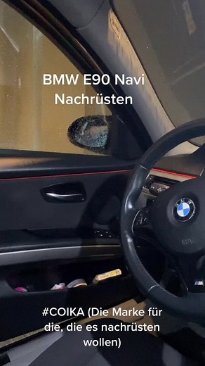 BMW E90 Navi Nachrüsten mit Carplay