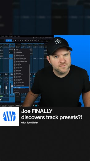 7.5K views · 95 reactions | Are you manually building the same tracks in every Studio One Pro session? You're going to love this. Here's how to instantly save and load multiple channels of Track Presets — including instruments, plugins, and routing. This saves precious time while keeping your workflow consistent in future sessions. Dive deeper into this topic in the full video: https://youtu.be/tdx9yOvsJfk | PreSonus | Facebook